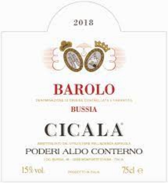 Picture of 2018 Conterno, Aldo - Barolo Cicala MAGNUM