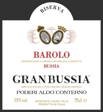 Picture of 2013 Aldo Conterno - Barolo Granbussia