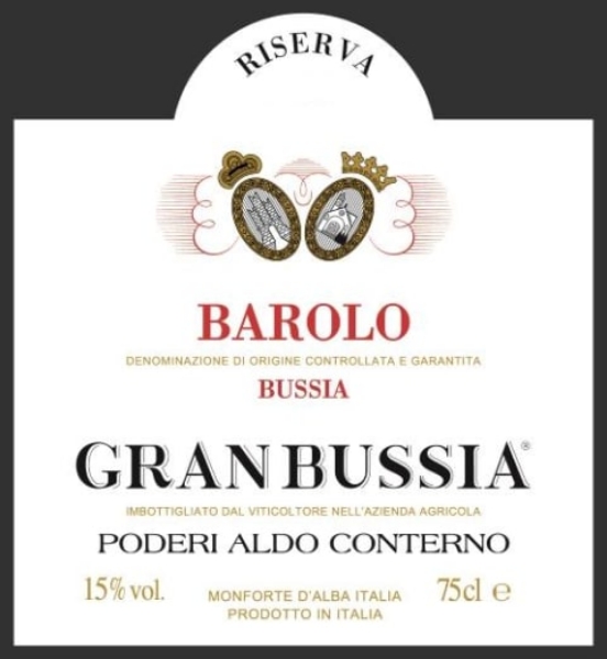 Picture of 2013 Aldo Conterno - Barolo Granbussia