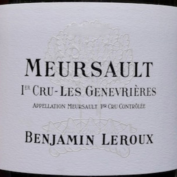 Picture of 2020 Benjamin Leroux - Meursault Genevrieres (pre arrival)