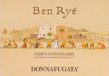 Picture of 2020 Donnafugata - Passito di Pantelleria DOC Ben Rye HALF BOTTLE