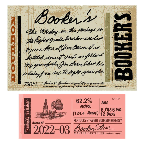 Picture of Booker's Kentucky Tea Batch 2022-03 Bourbon Whiskey 750ml