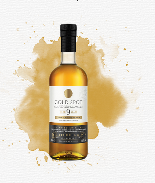 Picture of Gold Spot 9 yr Single  Pot Still Limited Edition Whiskey 700ml