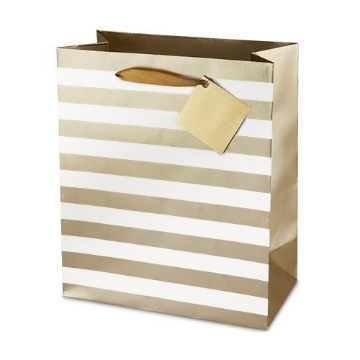 Picture of Gift Bag - 2bottle Ritzy stripes