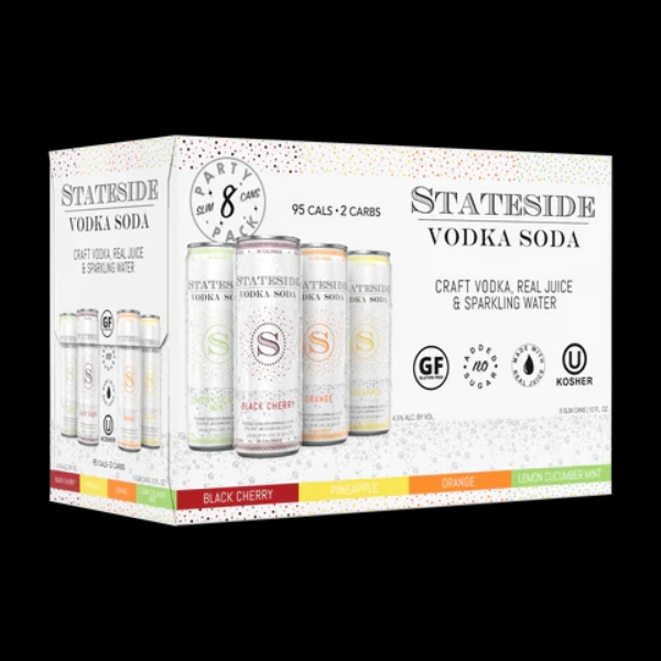 Picture of Stateside Vodka Soda Variety 8pk