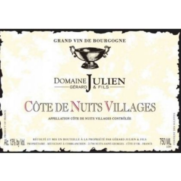 Picture of 2021 Gerard Julien - Cote de Nuits Villages