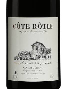 Picture of 2020 Xavier Gerard - Cote Rotie Domaine Gerard