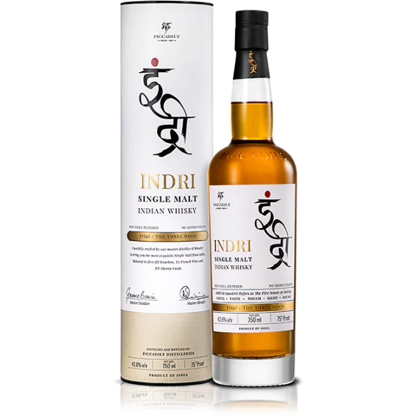 Picture of Indri Indian Single Malt Whiskey 750ml
