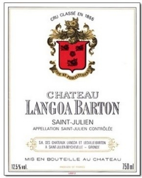 Picture of 2020 Chateau Langoa Barton St. Julien (pre arrival)