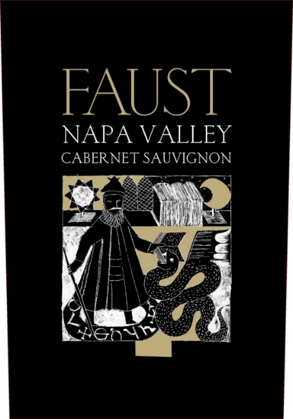 Faust Cabernet Sauvignon label
