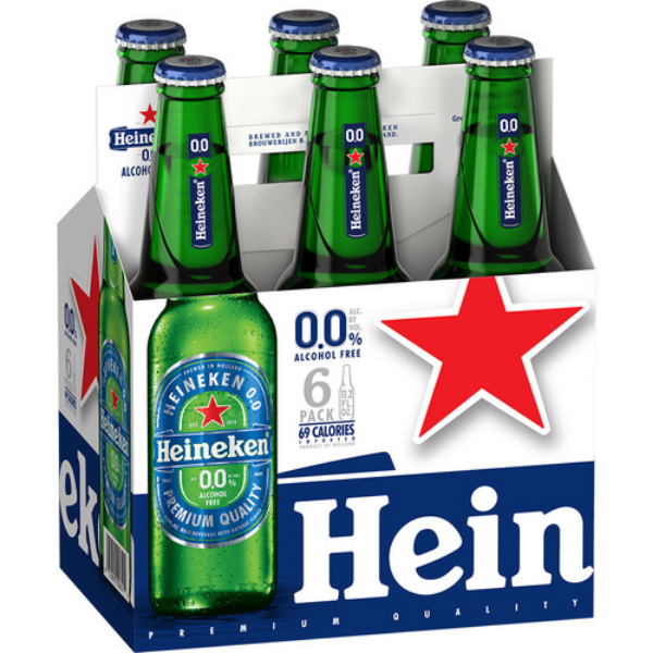 Picture of Heineken - 0.0 Lager 6pk bottles