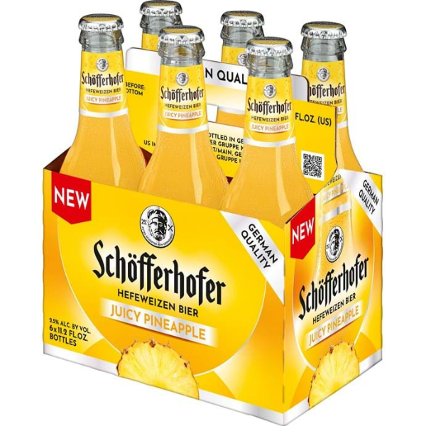 Picture of Schofferhofer - Juicy Pineapple Radler 6pk