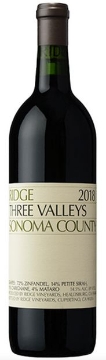 Picture of 2020 Ridge - Zinfandel California Three Valleys