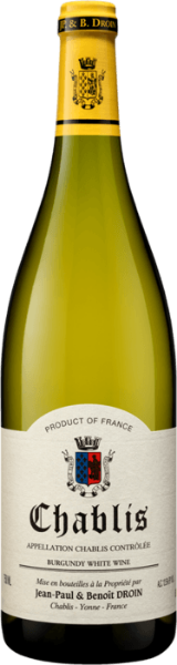 Jean-Paul & Benoit Droin Chablis bottle