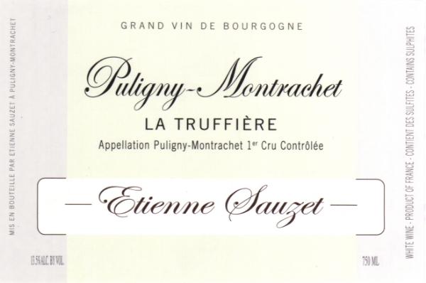 Picture of 2019 Etienne Sauzet - Puligny Montrachet Truffiere