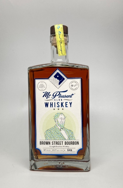 Picture of Mt.Pleasant Club Whiskey Brown Street Bourbon Whiskey 750ml