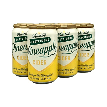 Picture of Austin Eastciders - Pineapple Cider 6pk