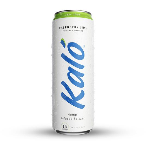 Picture of Kalo Raspberry Hemp Infused Seltzer 4pk