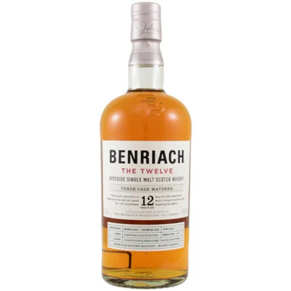Picture of Benriach The Twelve 12 yr Single Malt Whiskey 750ml