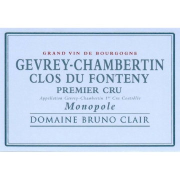 Picture of 2020 Bruno Clair Gevrey Chambertin Fonteny