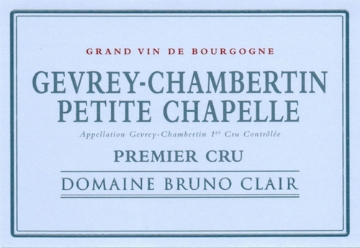 Picture of 2020 Bruno Clair - Gevrey Chambertin Petite Chapelle