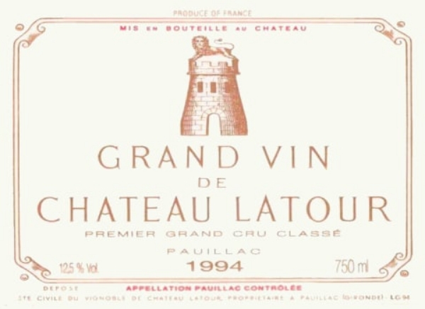 Picture of 1994 Chateau Latour - Pauillac