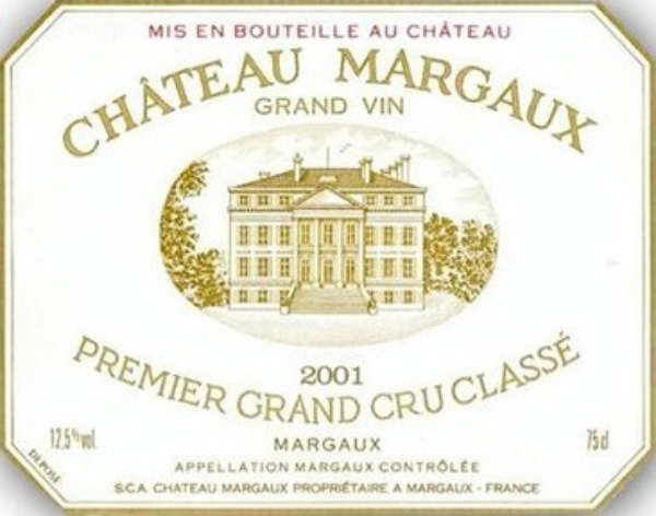 Picture of 2001 Chateau Margaux Margaux