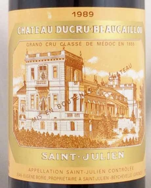 Picture of 1989 Chateau Ducru Beaucaillou - St. Julien