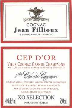 Picture of Jean Fillioux Cep D'Or (1er Cru) XO Selection Cognac 750ml