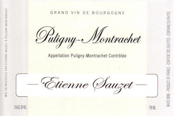 Picture of 2020 Etienne Sauzet - Puligny Montrachet