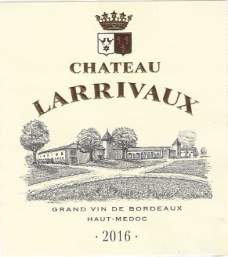 Picture of 2016 Chateau Larrivaux - Medoc