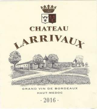 Picture of 2016 Chateau Larrivaux - Medoc