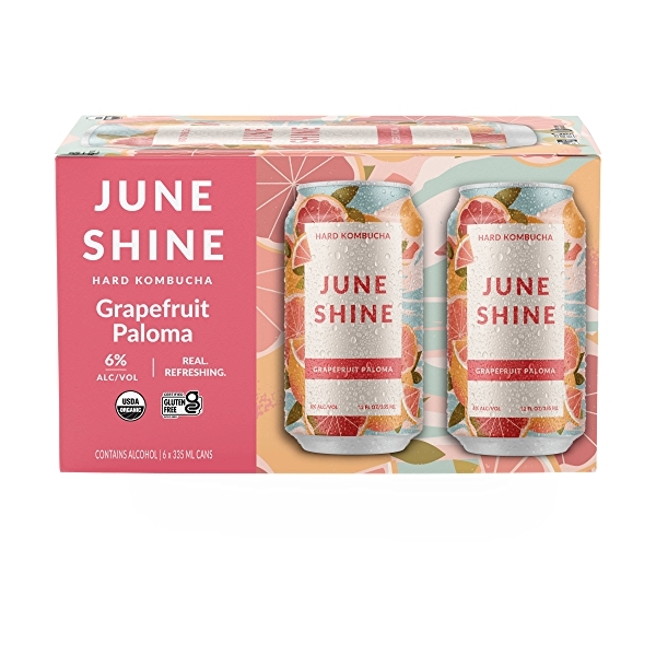 Picture of JuneShine - Grapefruit Paloma Hard Kombucha 6pk