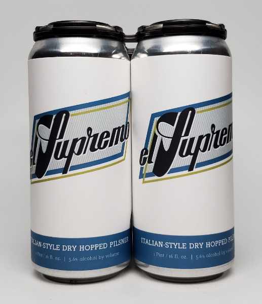 Picture of Dynasty Brewing - El Supremo Pilsner 4pk