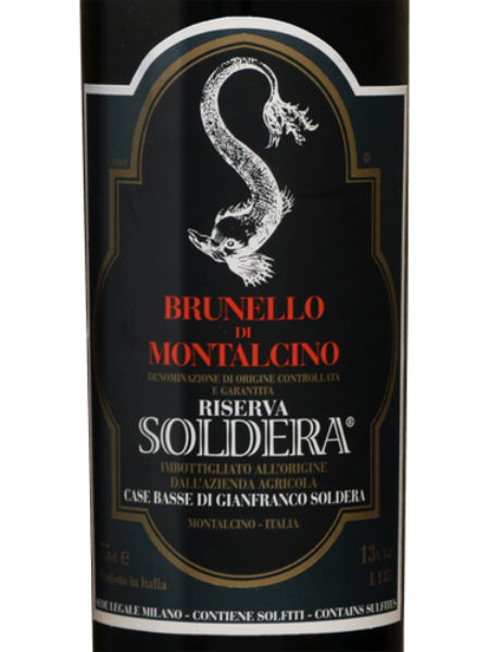 Picture of 2003 Soldera Brunello di Montalcino Riserva