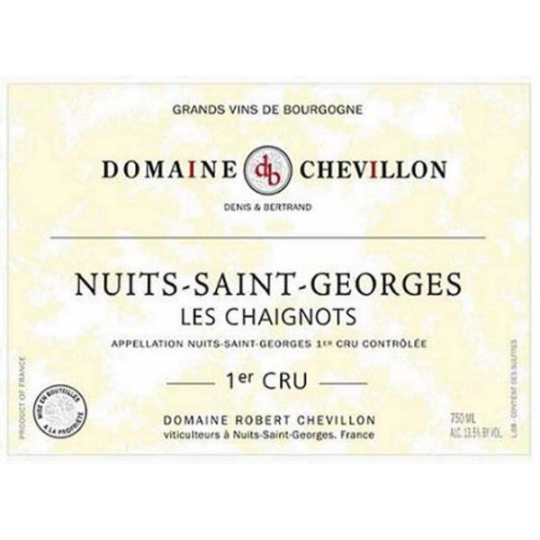 Picture of 2020 Robert Chevillon - Nuits St. Georges Chaignots (pre arrival)