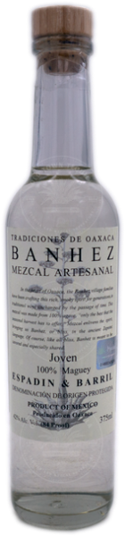 Picture of Banhez Joven Espadin & Barril Mezcal 375ml