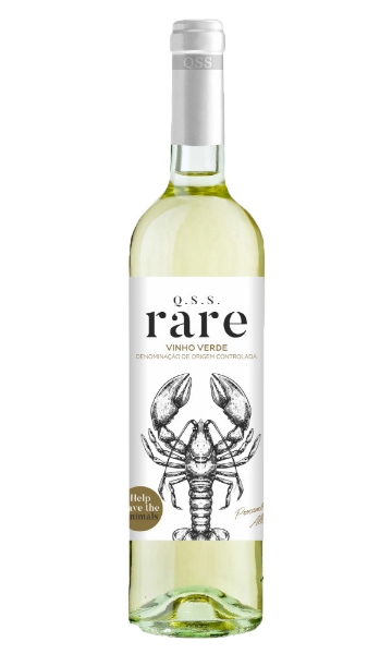 QSS Rare Vinho Verde bottle