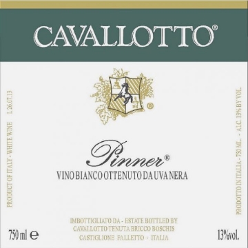 Picture of 2021 Cavallotto - Pinot Nero Pinner Bianco