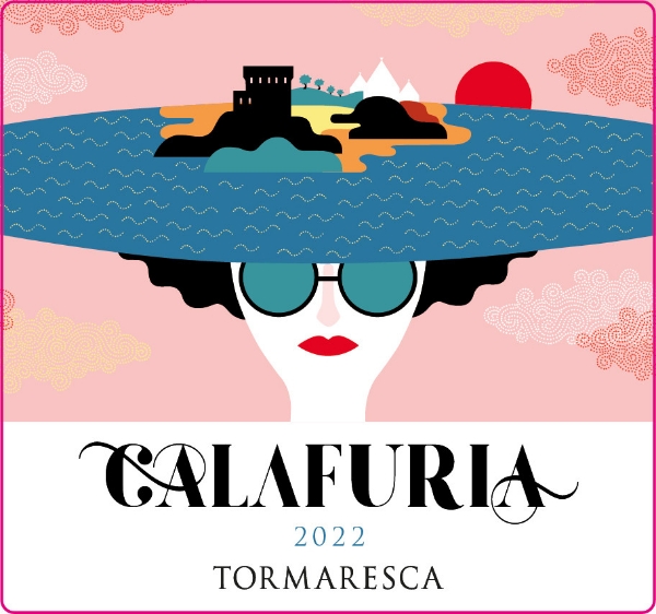 Tormaresca Calafuria label
