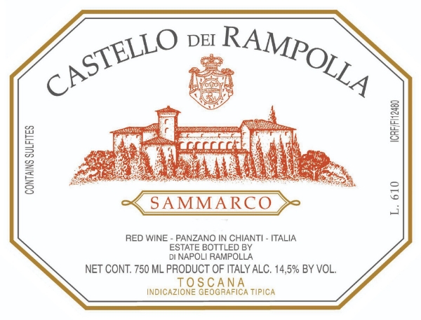 Rampolla Sammarco label