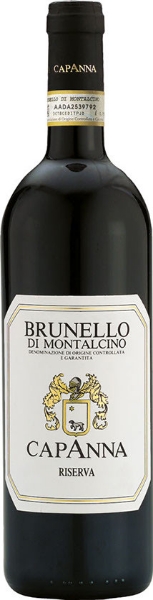 Capanna Brunello Riserva bottle