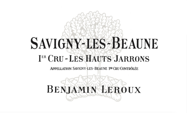 Picture of 2020 Benjamin Leroux - Savigny les Beaune Jarrons (pre arrival)