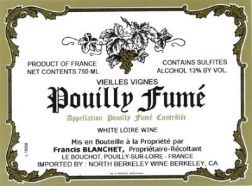 Picture of 2021 Blanchet, F. - Pouilly Fume V.V.