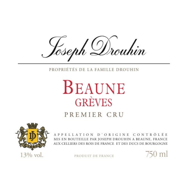 Picture of 2019 Joseph Drouhin Beaune Greves (pre arrival)