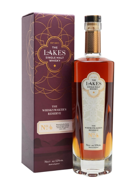 Picture of The Lakes Whiskymakers Reserve No4 Single Malt Whiskey 750ml