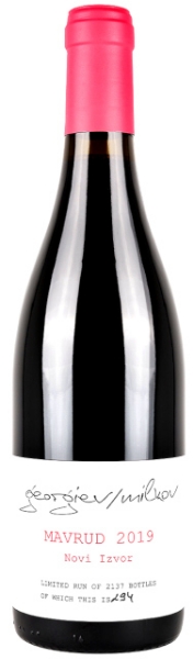 Georgiev-Milkov Mavrud bottle