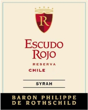 Picture of 2021 Escudo Rojo (Rothschild) - Syrah Valle del Colchagua Reserva