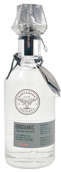Picture of Santanera Organic Blanco Batch Titan Tequila 750ml