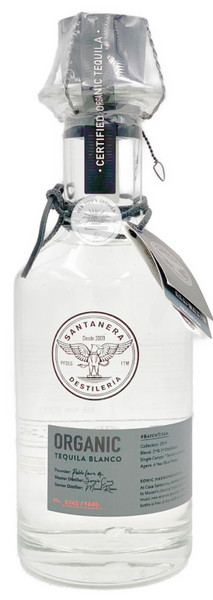 Picture of Santanera Organic Blanco Batch TITAN Tequila 750ml